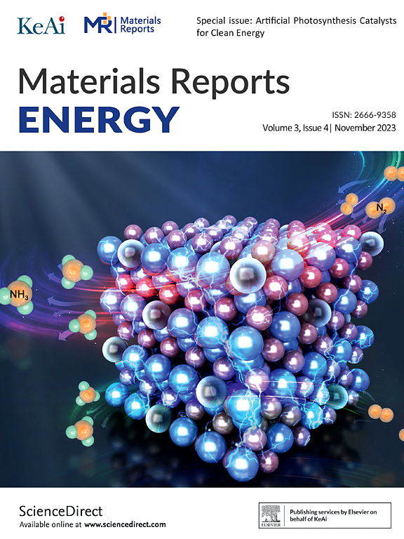Go to journal home page - Materials Reports: Energy